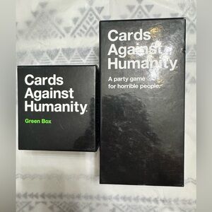 Card Against humanity with Green Box Expansion Pack